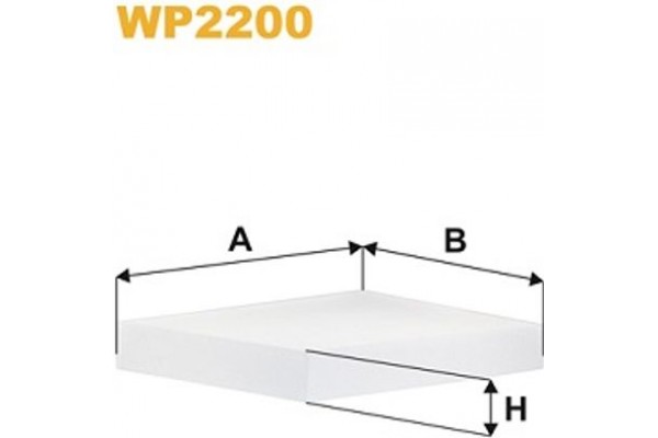 Wix Filters Φίλτρο, Αέρας Εσωτερικού Χώρου - WP2200
