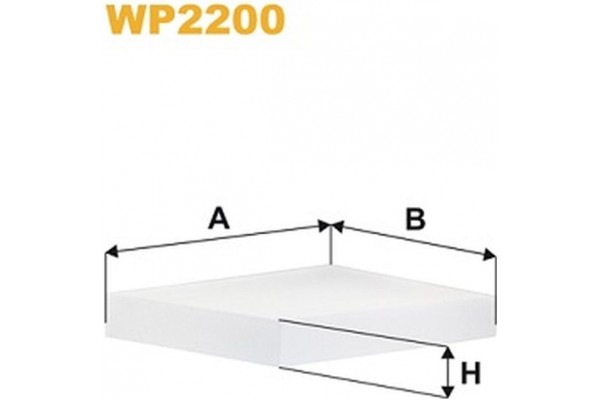 Wix Filters Φίλτρο, Αέρας Εσωτερικού Χώρου - WP2200