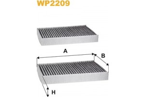 Wix Filters Φίλτρο, Αέρας Εσωτερικού Χώρου - WP2209