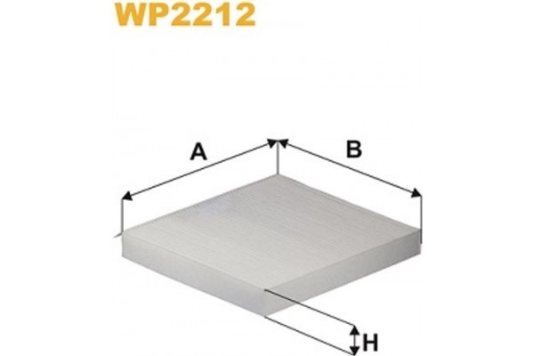 Wix Filters Φίλτρο, Αέρας Εσωτερικού Χώρου - WP2212