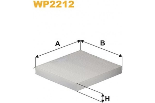 Wix Filters Φίλτρο, Αέρας Εσωτερικού Χώρου - WP2212