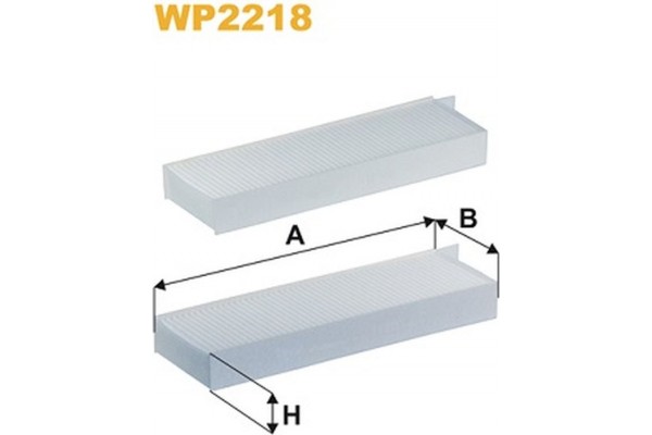 Wix Filters Φίλτρο, Αέρας Εσωτερικού Χώρου - WP2218