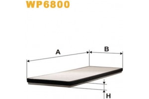 Wix Filters Φίλτρο, Αέρας Εσωτερικού Χώρου - WP6800