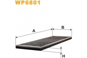 Wix Filters Φίλτρο, Αέρας Εσωτερικού Χώρου - WP6801