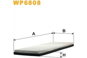 Wix Filters Φίλτρο, Αέρας Εσωτερικού Χώρου - WP6808