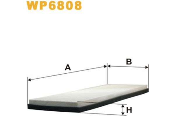 Wix Filters Φίλτρο, Αέρας Εσωτερικού Χώρου - WP6808