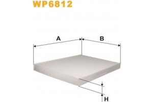 Wix Filters Φίλτρο, Αέρας Εσωτερικού Χώρου - WP6812