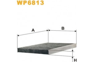 Wix Filters Φίλτρο, Αέρας Εσωτερικού Χώρου - WP6813