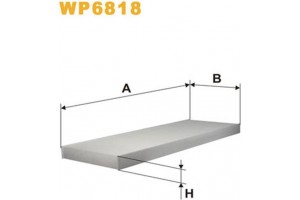 Wix Filters Φίλτρο, Αέρας Εσωτερικού Χώρου - WP6818