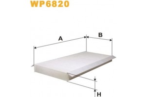 Wix Filters Φίλτρο, Αέρας Εσωτερικού Χώρου - WP6820