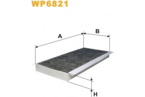 Wix Filters Φίλτρο, Αέρας Εσωτερικού Χώρου - WP6821