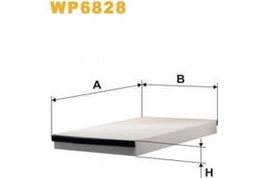 Wix Filters Φίλτρο, Αέρας Εσωτερικού Χώρου - WP6828