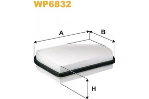Wix Filters Φίλτρο, Αέρας Εσωτερικού Χώρου - WP6832