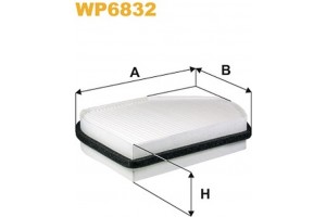 Wix Filters Φίλτρο, Αέρας Εσωτερικού Χώρου - WP6832