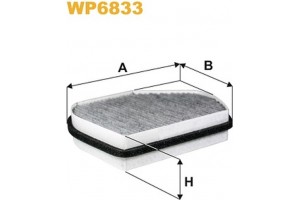 Wix Filters Φίλτρο, Αέρας Εσωτερικού Χώρου - WP6833