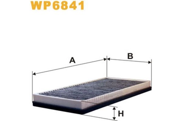 Wix Filters Φίλτρο, Αέρας Εσωτερικού Χώρου - WP6841