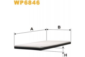 Wix Filters Φίλτρο, Αέρας Εσωτερικού Χώρου - WP6846