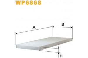 Wix Filters Φίλτρο, Αέρας Εσωτερικού Χώρου - WP6868
