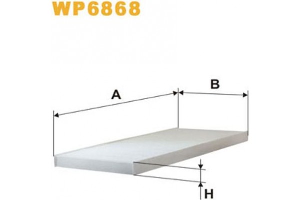Wix Filters Φίλτρο, Αέρας Εσωτερικού Χώρου - WP6868