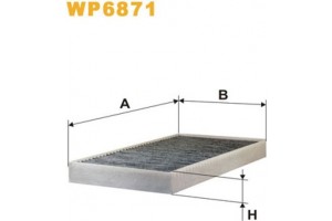 Wix Filters Φίλτρο, Αέρας Εσωτερικού Χώρου - WP6871