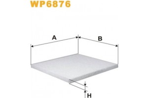 Wix Filters Φίλτρο, Αέρας Εσωτερικού Χώρου - WP6876