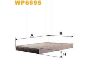 Wix Filters Φίλτρο, Αέρας Εσωτερικού Χώρου - WP6895