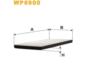 Wix Filters Φίλτρο, Αέρας Εσωτερικού Χώρου - WP6900