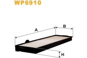 Wix Filters Φίλτρο, Αέρας Εσωτερικού Χώρου - WP6910