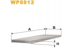 Wix Filters Φίλτρο, Αέρας Εσωτερικού Χώρου - WP6912