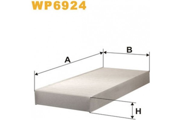 Wix Filters Φίλτρο, Αέρας Εσωτερικού Χώρου - WP6924