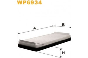 Wix Filters Φίλτρο, Αέρας Εσωτερικού Χώρου - WP6934