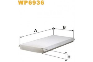 Wix Filters Φίλτρο, Αέρας Εσωτερικού Χώρου - WP6936