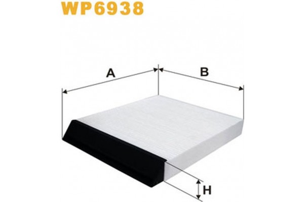 Wix Filters Φίλτρο, Αέρας Εσωτερικού Χώρου - WP6938