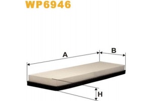 Wix Filters Φίλτρο, Αέρας Εσωτερικού Χώρου - WP6946