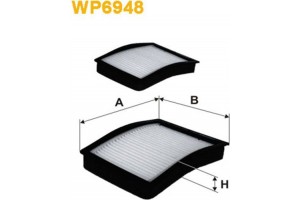 Wix Filters Φίλτρο, Αέρας Εσωτερικού Χώρου - WP6948