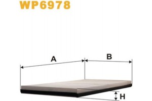 Wix Filters Φίλτρο, Αέρας Εσωτερικού Χώρου - WP6978