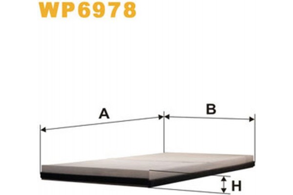 Wix Filters Φίλτρο, Αέρας Εσωτερικού Χώρου - WP6978