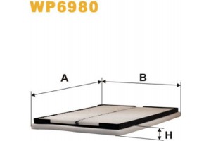 Wix Filters Φίλτρο, Αέρας Εσωτερικού Χώρου - WP6980