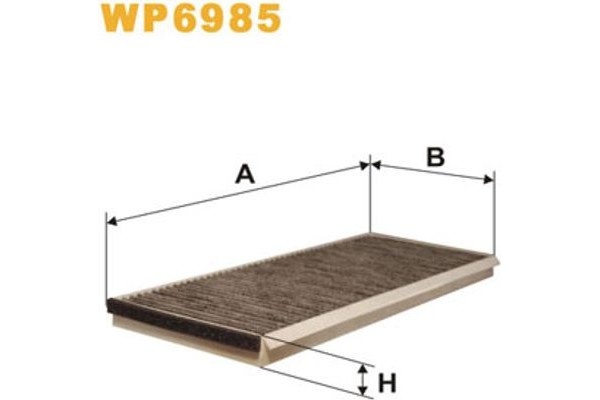 Wix Filters Φίλτρο, Αέρας Εσωτερικού Χώρου - WP6985