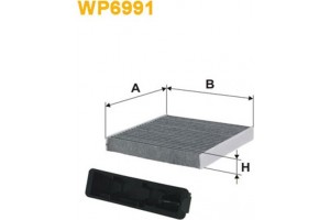 Wix Filters Φίλτρο, Αέρας Εσωτερικού Χώρου - WP6991