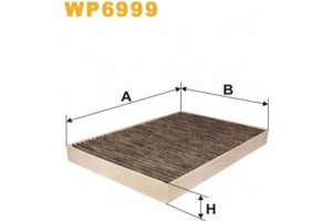 Wix Filters Φίλτρο, Αέρας Εσωτερικού Χώρου - WP6999