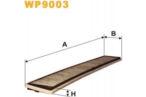 Wix Filters Φίλτρο, Αέρας Εσωτερικού Χώρου - WP9003