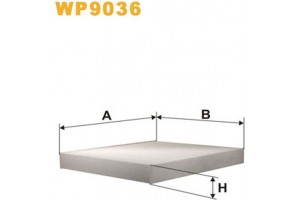 Wix Filters Φίλτρο, Αέρας Εσωτερικού Χώρου - WP9036