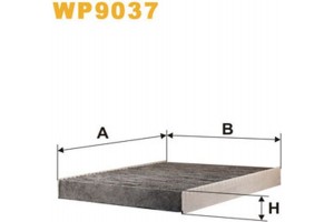 Wix Filters Φίλτρο, Αέρας Εσωτερικού Χώρου - WP9037