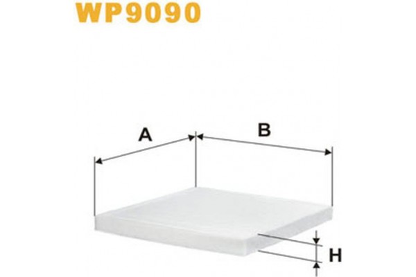 Wix Filters Φίλτρο, Αέρας Εσωτερικού Χώρου - WP9090