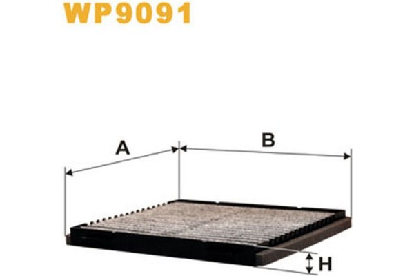 Wix Filters Φίλτρο, Αέρας Εσωτερικού Χώρου - WP9091