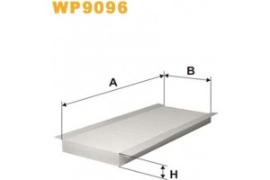 Wix Filters Φίλτρο, Αέρας Εσωτερικού Χώρου - WP9096