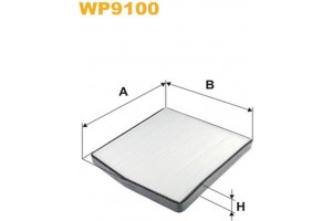 Wix Filters Φίλτρο, Αέρας Εσωτερικού Χώρου - WP9100