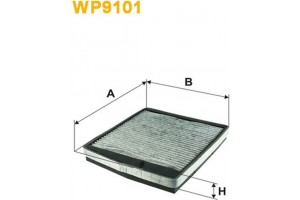 Wix Filters Φίλτρο, Αέρας Εσωτερικού Χώρου - WP9101
