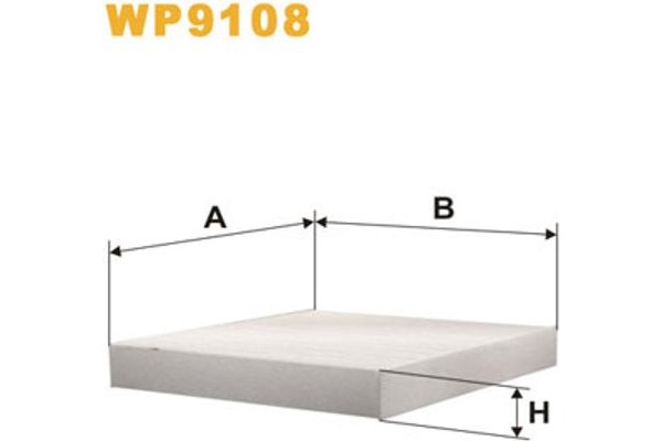 Wix Filters Φίλτρο, Αέρας Εσωτερικού Χώρου - WP9108